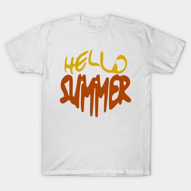 Hello summer T-Shirt by HimeStore